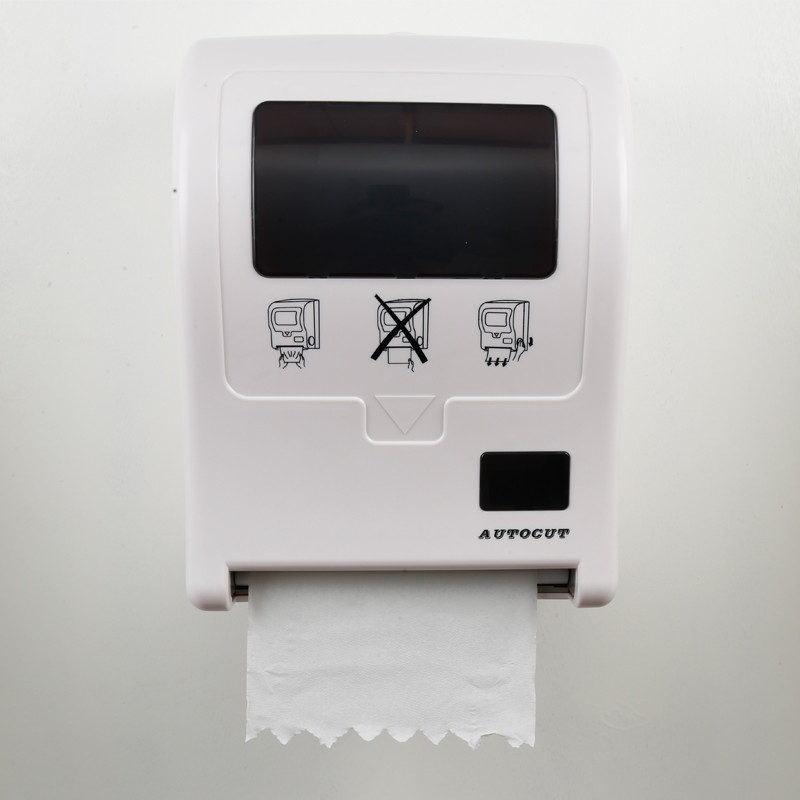 Touchless Wall Mounted Hospital Autocut Paper Dispenser